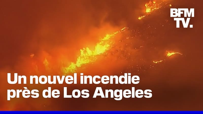 Los Angeles: un nouvel incendie s'est déclaré au nord de la ville