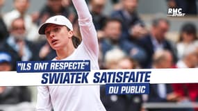 Roland-Garros : Swiatek s'est sentie écoutée par le public après son discours marquant contre Osaka