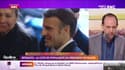 Retraites: la cote de popularité du président en baisse 