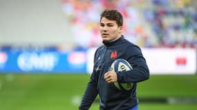 Antoine Dupont avec le XV de France, en mars 2021 au stade de France
