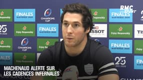 Rugby - Machenaud alerte sur les cadences infernales
