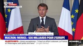 Emmanuel Macron: "Le green deal ne doit pas être remis en cause mais accéléré"
