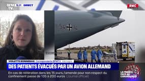 Coronavirus: des patients alsaciens évacués par un avion allemand