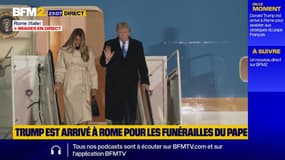 Mort du pape François: Donald Trump est arrivé à Rome