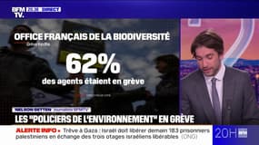 L'ENQUÊTE DU 20H BFM - Les "policiers de l'environnement" en grève