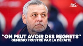 Lyon 2 - 1 Lille : "On peut avoir des regrets, on méritait au moins le nul" Genesio frustré par la défaite des dogues