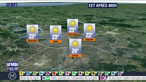 Météo Paris Île-de-France du 24 juin: Journée chaude et ensoleillée