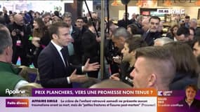 Salon de l'agriculture: les prix planchers promis par Macron pourraient ne pas voir le jour