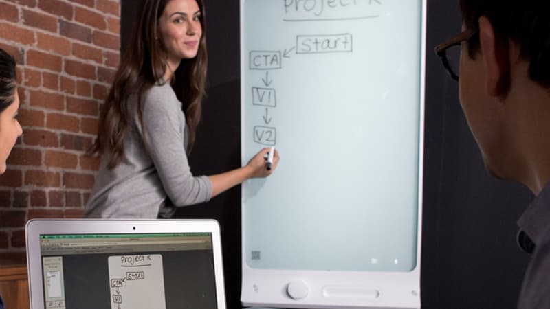 Les applications du tableau connecté, de la réunion de travail à la salle de classe, sont multiples. 