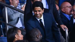 Nasser Al-Khelaïfi au Parc des Princes en septembre 2022