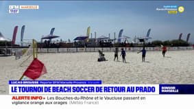 Marseille: le tournoi de beach soccer de retour au Prado