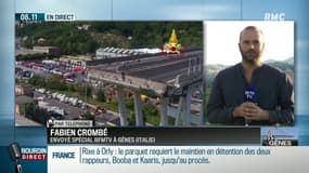 Gênes: "Une grande partie des opérations sont stoppées suite aux bruits de craquement dans le pilier restant"