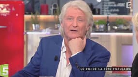 Patrick Sébastien dans "C à vous" sur France 5.