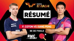 Résumé : Le SENSATIONNEL Coton défie Xiang Peng (WTT China Smash)