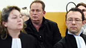 Michel Unik, à l'ouverture du procès des tueurs de son frère, jeudi 16 avril devant la cour d'assises des Alpes-Maritimes, à Nice.