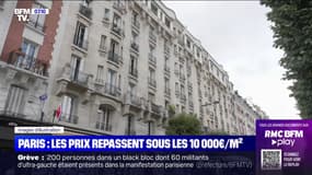 Immobilier: le prix moyen au mètre carré repasse sous les 10.000€ à Paris