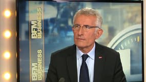 Guillaume Pepy, le président du directoire de la SNCF, sur BFM Business ce 24 août. 