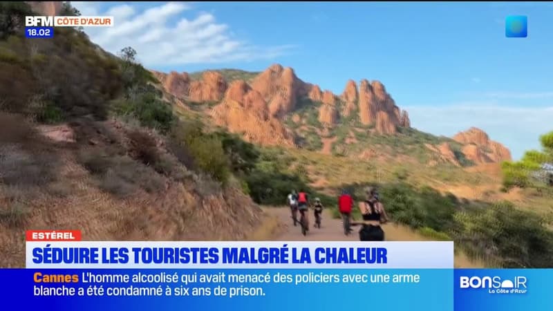 Estérel : séduire les touristes malgré la chaleur