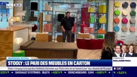 Morning Retail : Le pari des meubles en carton de Stooly, par Noémie Wira - 02/12