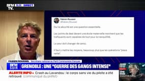 "La peur doit changer de camp": Fabien Roussel (PCF) réagit à la "guerre des gangs" à Grenoble, dénoncée par le procureur de la République Éric Vaillant