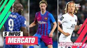 Simons, Lukaku, De Jong... Les 5 infos mercato du 29 juin à la mi-journée 