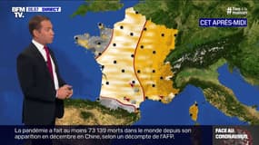 De la pluie à l'ouest et un temps ensoleillé sur le reste du pays ce mardi