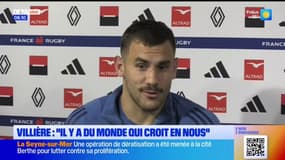 Rugby: Gabin Villière savoure l'engouement autour des Bleus