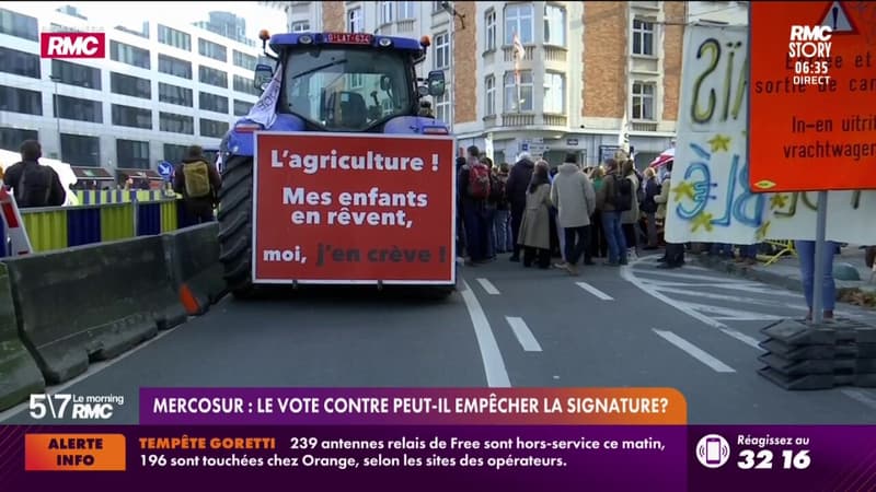 Mercosur : Le vote contre peut-il empêcher la signature ?