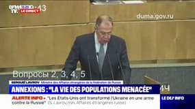 Sergueï Lavrov: "Les personnes qui font partie des territoires annexés ont le droit à la citoyenneté russe"