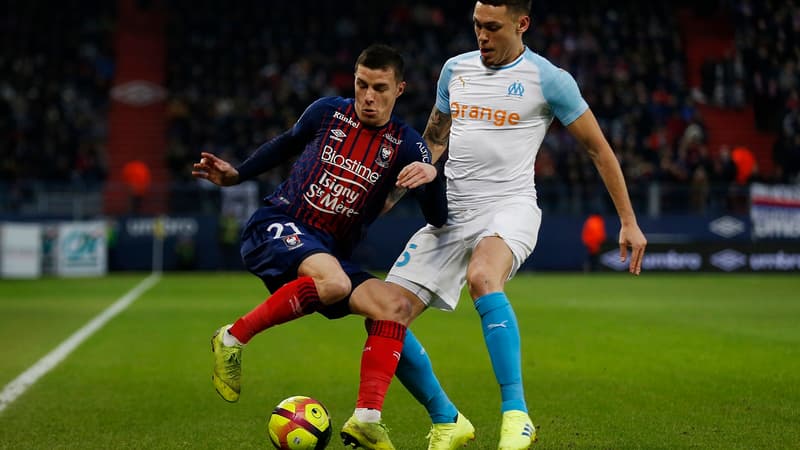 Lucas Ocampos et Frédéric Guilbert au duel