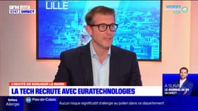 Lille: le directeur des ressources humaines chez Euratechnologies, présente la seconde édition de Talent Fair 