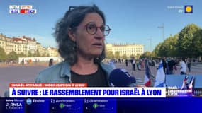 "Notre cœur saigne": le Crif à Lyon dans un rassemblement en soutien à Israël