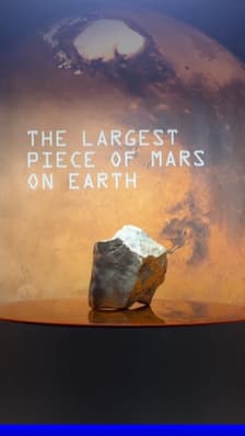 La plus grosse météorite de Mars vendue aux enchères à 5,3 millions de dollars  