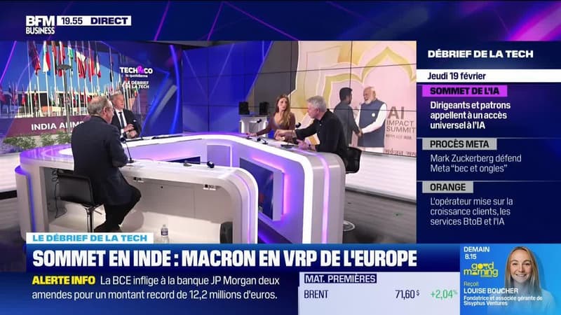 Sommet en Inde : les stars de l'IA sur scène - 19/02