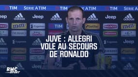 Juve : Allegri au secours de Ronaldo, "son professionnalisme est indiscutable"