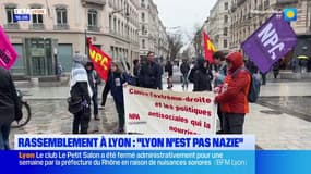 “Lyon n’est pas nazie”: un rassemblement contre le fascisme organisé en centre-ville
