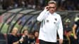 Ralf Rangnick sur le banc de l'Autriche contre la Bosnie-Herzégovine, dans le cadre des qualifications à la Coupe du monde 2026, le 9 septembre 2025.