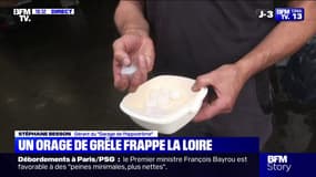 "Le toit est pulvérisé": un violent orage de grêle a frappé la Loire