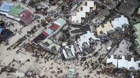 L'île de Saint-Martin après le passage de l'ouragan Irma