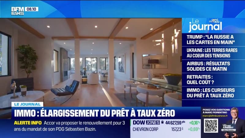 Immo : élargissement du prêt à taux zéro