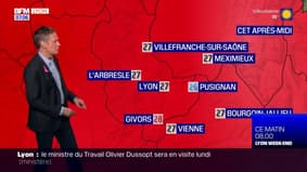 Météo Rhône: un dimanche qui a des airs d'été, 27°C à Lyon et 28°C à Givors
