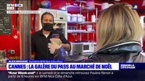 Marché de Noël de Cannes: le pass sanitaire demandé aux stands mais pas à l'entrée