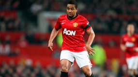 Anderson avec Manchester United en 2012. 