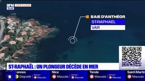 Saint-Raphaël: un plongeur meurt lors d'une sortie en mer au large de la plage d'Anthéor