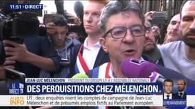Perquisitions chez LFI et au Parti de gauche: Mélenchon dénonce "une énorme opération de police politique"