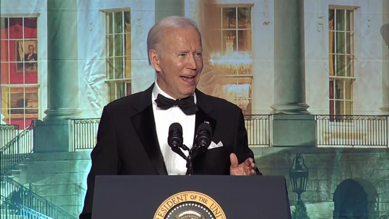 Joe Biden se paye Donald Trump lors du dîner des correspondants de la Maison Blanche