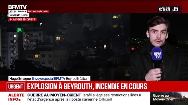Liban: une nouvelle explosion entendue dans la banlieue sud de Beyrouth