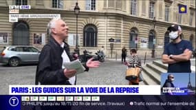 Paris: les guides touristiques reprennent doucement du service pour des Franciliens venus redécouvrir la capitale