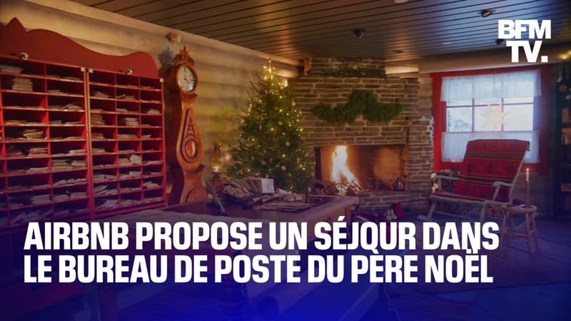 Airbnb propose à une famille de séjourner dans le bureau de poste du Père Noël en Finlande