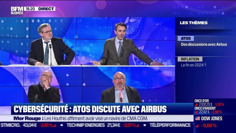 Cybersécurité : Atos discute avec Airbus - 03/01